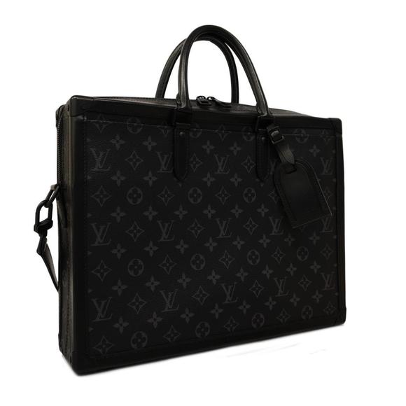 Louis Vuitton Soft Trunk Briefcase Eclipse Briefcase  Black - Picture 2 of 11